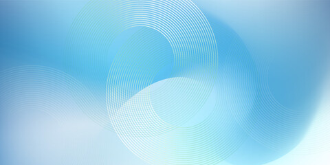 Fototapeta premium Gradient abstract background with circular line patterns. Vector illustration.