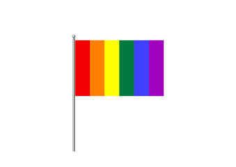 colorful rainbow flag