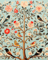 vintage indian pattern 