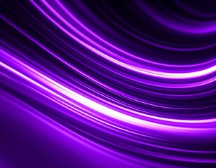 Fototapeta premium Abstract purple and white flowing lines