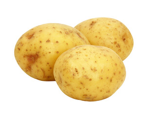 Potatoes / Transparent background	