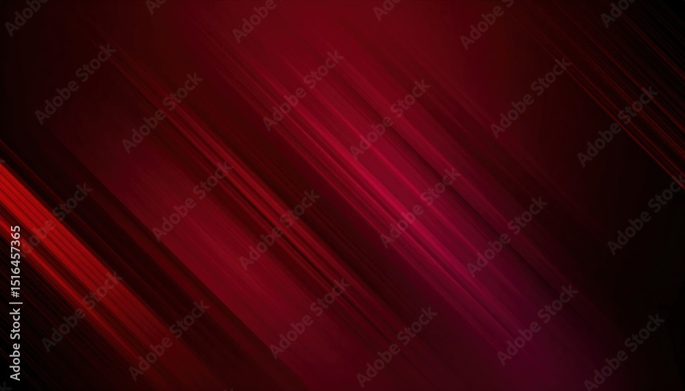 Poster abstract diagonal lines gradient red background