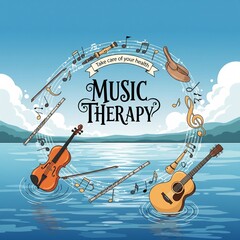 music therapy screensaver design 22