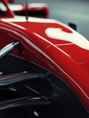 Red Formula 1 Race Car