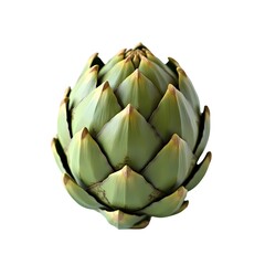 Obraz premium Artichoke Vegetable: Close-up Photography of Fresh Artichoke