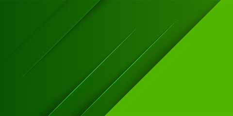 Abstract green background with overlap shadow lights pattern. Colorful green design. Simple and modern concept. Eps10 vector