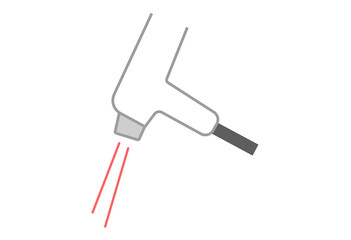 Spot Laser Device Illustration