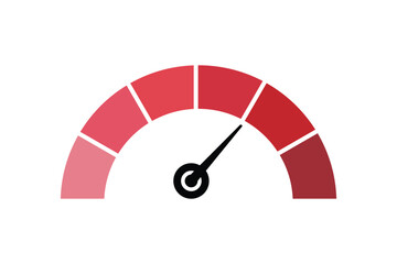 speedometer icon. gauge icon.