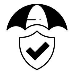 Insurance dualtone icon