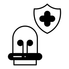 Emergency Cover dualtone icon