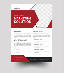 Corporate creative colorful business flyer template design. a bundle of flyer templates of a4 flyer, Flyer template layout design.
