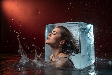 Fototapeta premium trending lady