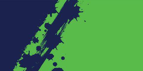 Obraz premium Green sports background design with abstract modern template. Vector illustration of sports players in various activities.