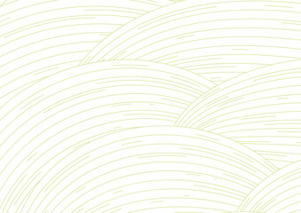 Eco Natural Wavy Lined Vector Background