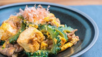 沖縄の家庭料理 ゴーヤチャンプルー