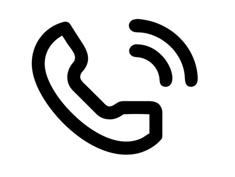 Phone call icon. Telephone icon symbol. Phone call vector illustration