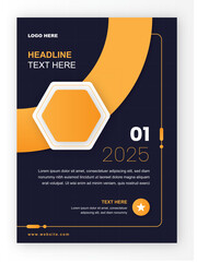 Ring concept business flyer for corporate use