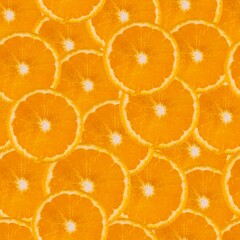 slice orange fruit seamless pattern background, slice orange fruit wallpaper background