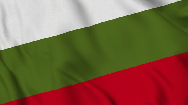 Flag of the Principality of Ongal &ndash; 4K Seamless Loop of the Micronation&rsquo;s Banner