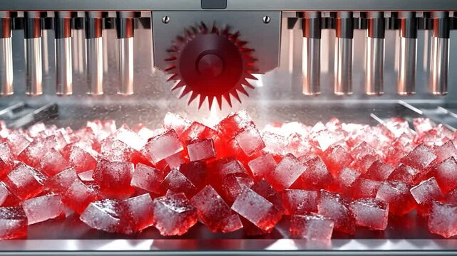 Automated candy production line