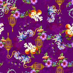 Obraz premium seamless pattern design texture background 