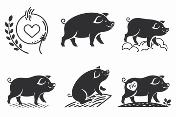 set of animals