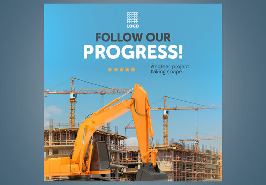 Civil Engineering Template Social Media