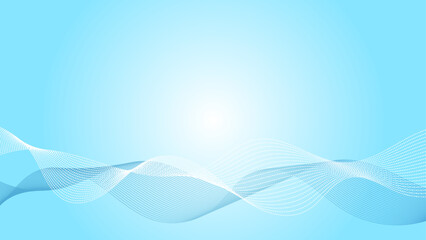ビジネスイメージ背景　波形　青
Business image background Waveform Blue