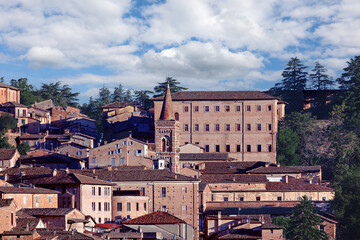 Nestled in the hills of Marche, Urbino boasts Renaissance architecture with terracotta rooftops and charming streets.