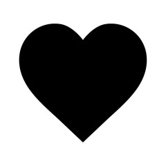 ハートのアイコン　シンプル