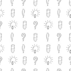 school supplies pattern, education seamless pattern, doodle school seamless pattern, hand drawn education pattern background, doodle school background