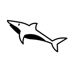 Great White Fish dualtone icon