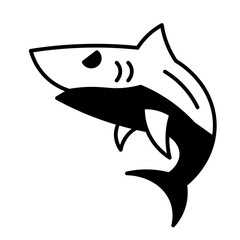 Tiger Shark Fish dualtone icon