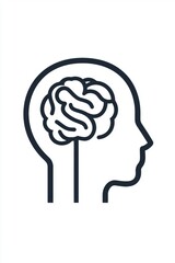 Male Brain Icon