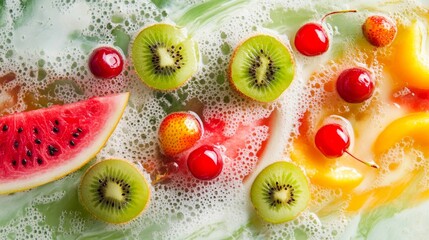 Fresh tropical fruits