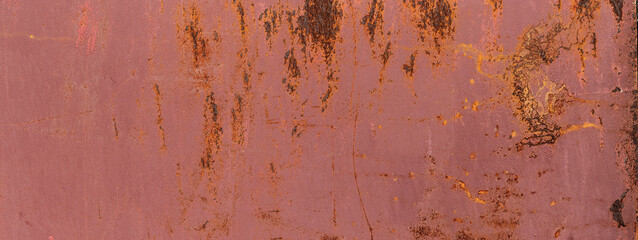 Painted metal texture background with an aged surface, color effects, and an industrial finish