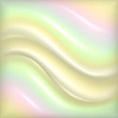 Abstract Smooth Flowing Pastel Waves