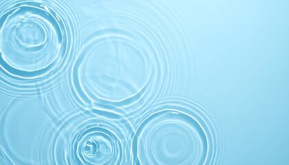 Light blue water with ripples and waves background