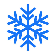 Icono de frio para refrigeración de temperatura en industria o aire acondicionado aislado en fondo blanco