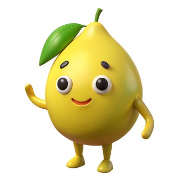 yellow pear with a pear