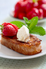 Strawberry Delight Dessert.