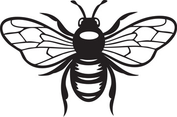 Vector Honey Bee