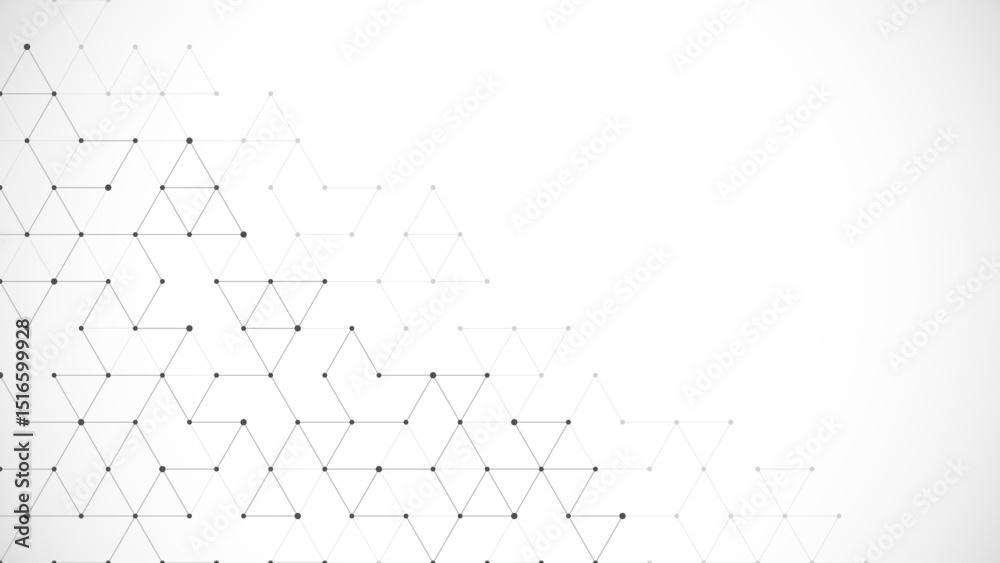 Poster creative idea of modern design with abstract geometric background. minimalistic vector texture with 