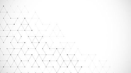 Creative idea of modern design with abstract geometric background. Minimalistic vector texture with linear pattern