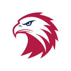 eagle head vector logo illustrations
