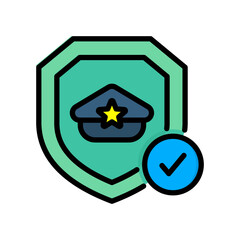 Guard Mode lineal color icon