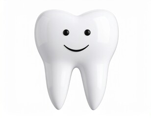 Single chattering joke teeth isolated on transparent background
