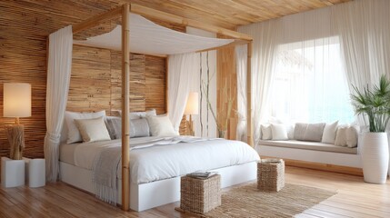 Tropical Resort Bedroom