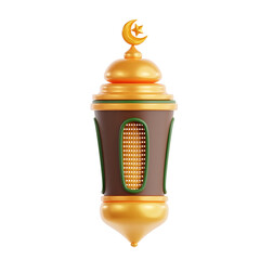 Arabic Lantern 3D Icon