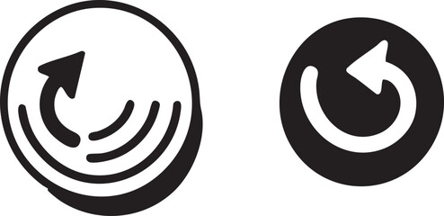 Abstract background with a round speaker icon featuring a megaphone symbol, ideal for business web design elements